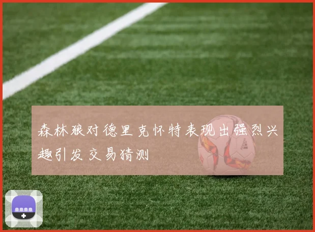 森林狼对德里克怀特表现出强烈兴趣引发交易猜测